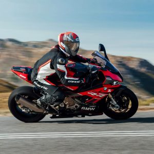 Sportbike rider leaning on a mountain road — Basic Rider Course II